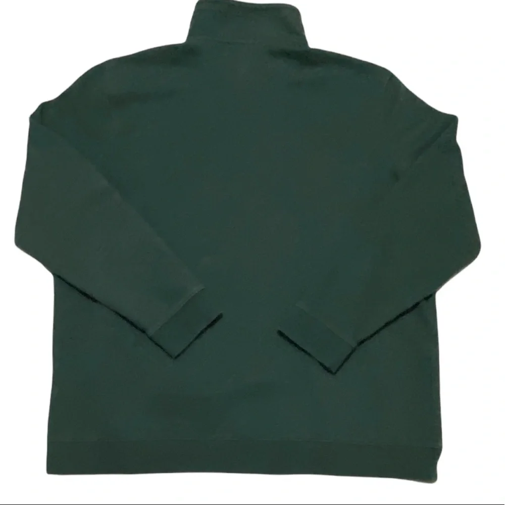 Croft & Barrow Extra Soft Hunter Green Pullover Fleece Size XXL - Picture 2 of 6